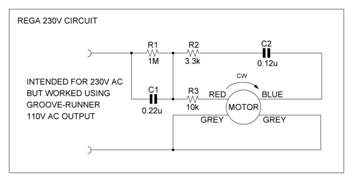 Rega 230V Circuit Diagram