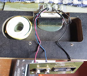 Close up of original SMGa wiring